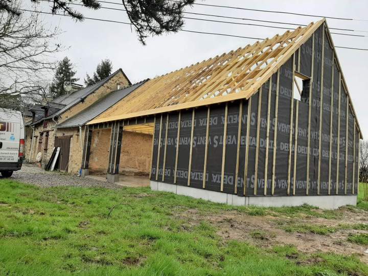 Construction ossature bois Rennes