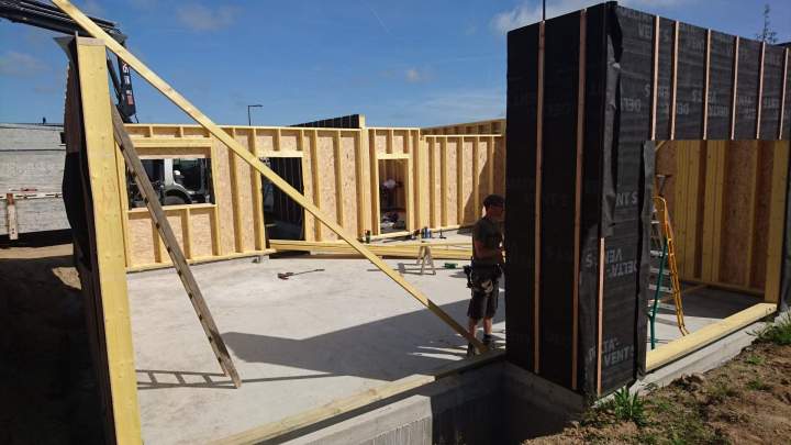 Construction à ossature bois à Rennes