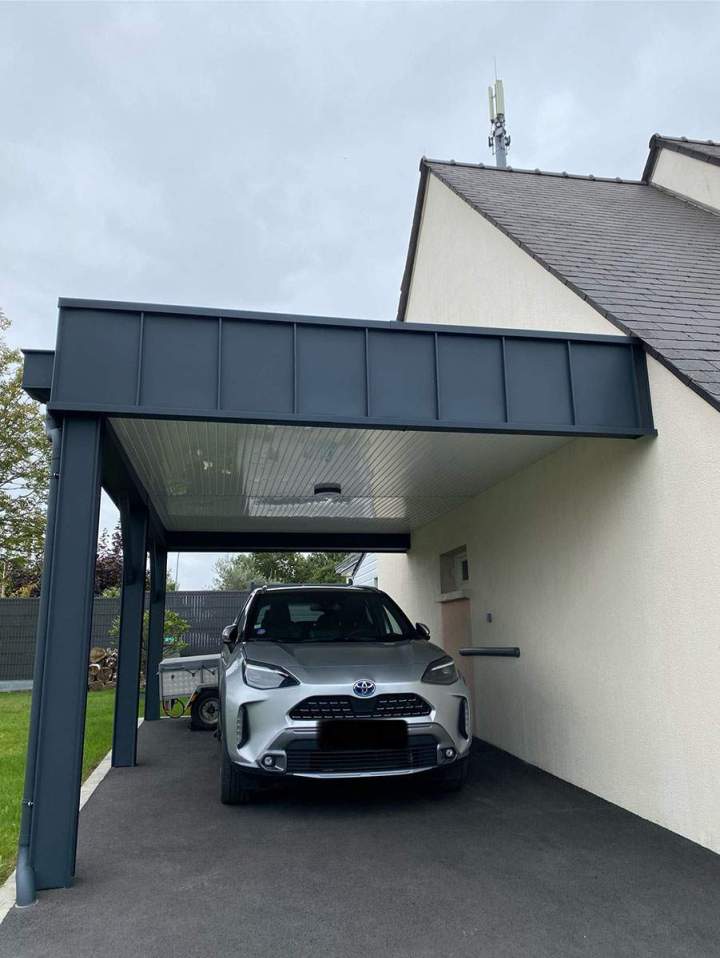 Fabrication de carport sur mesure Rennes