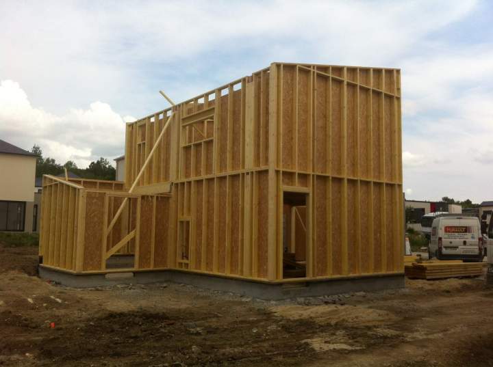 Construction à ossature bois à Rennes