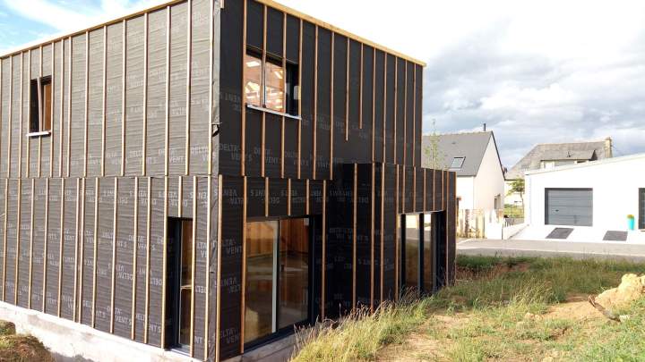 Construction à ossature bois à Rennes