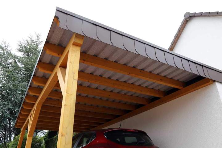 Fabrication de carports sur mesure, Guichen